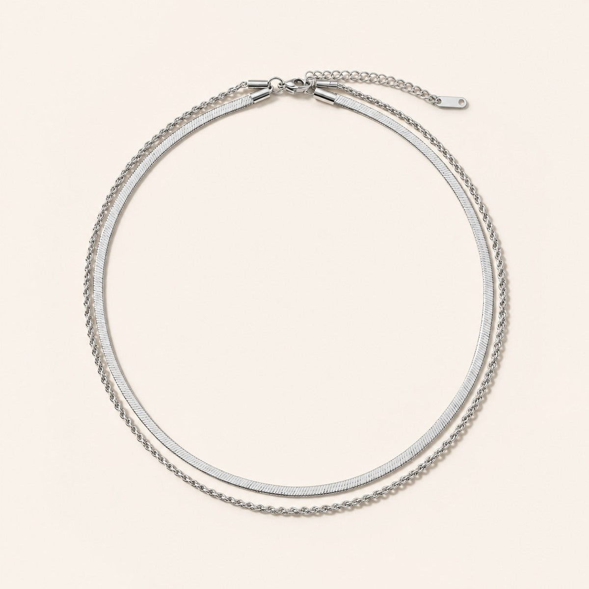 Luna Chain, silver finish