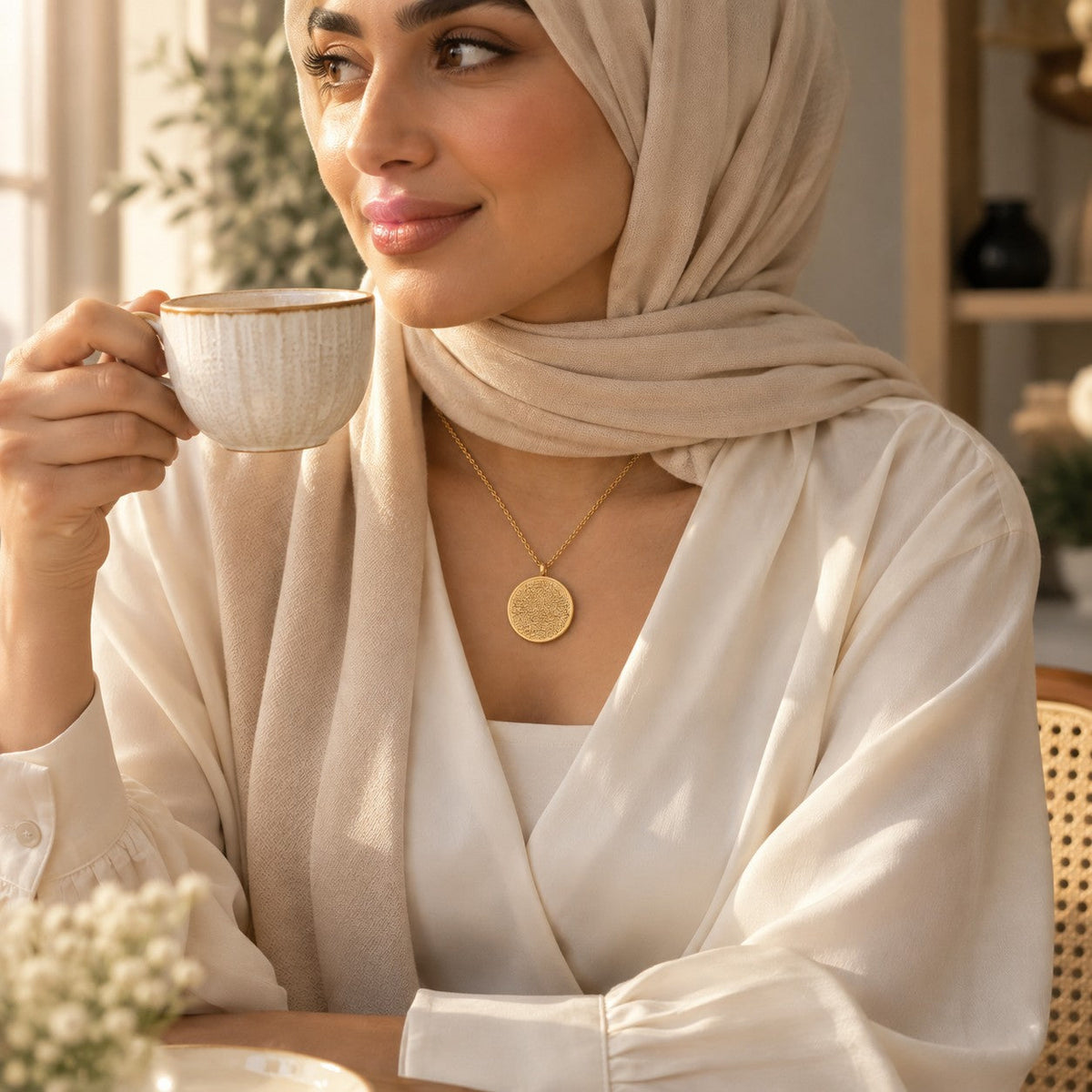 The Ayatul Kursi Necklace | Women worn in everyday life