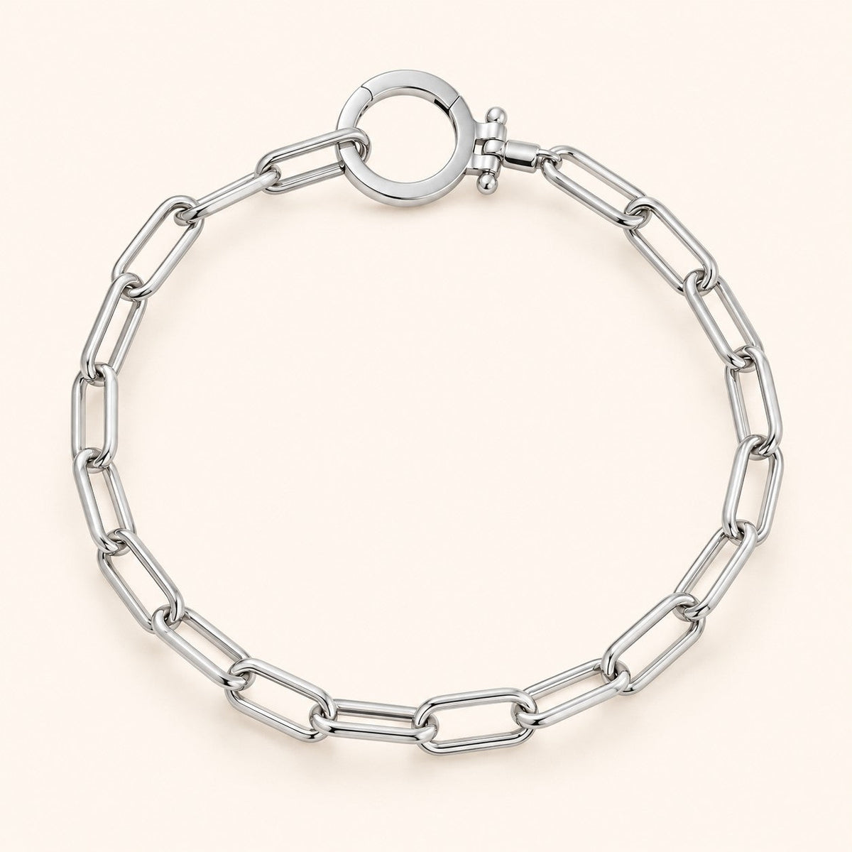 Parker Bracelet, silver finish
